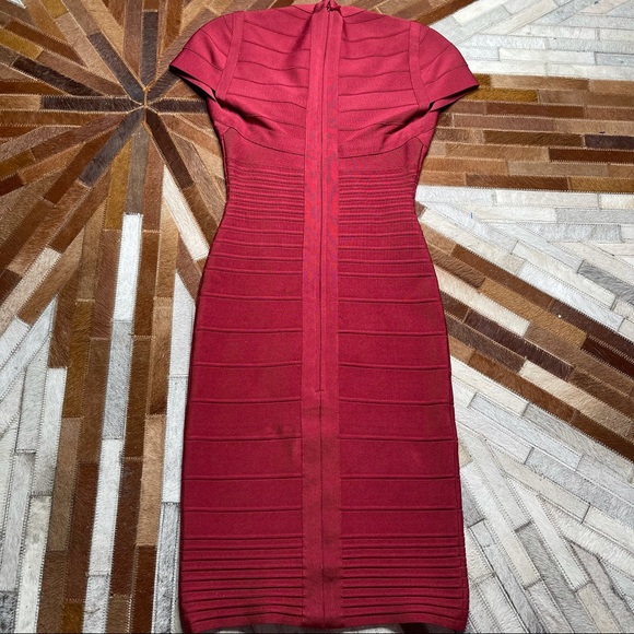 Herve Leger Bailey Bandage Dress - Picture 4 of 5